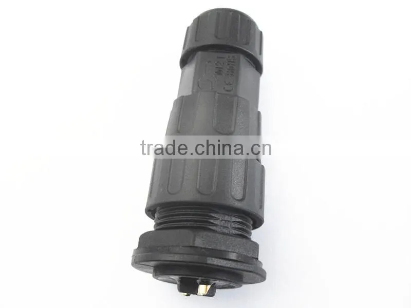 35amp electrical power connector panel mounting waterproof