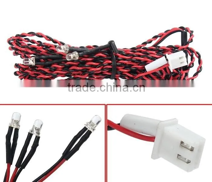 Good 14 LED Flashing Light Lamp System for RC Aircraft Plane Helicopters & Airplanes Glider Simulate