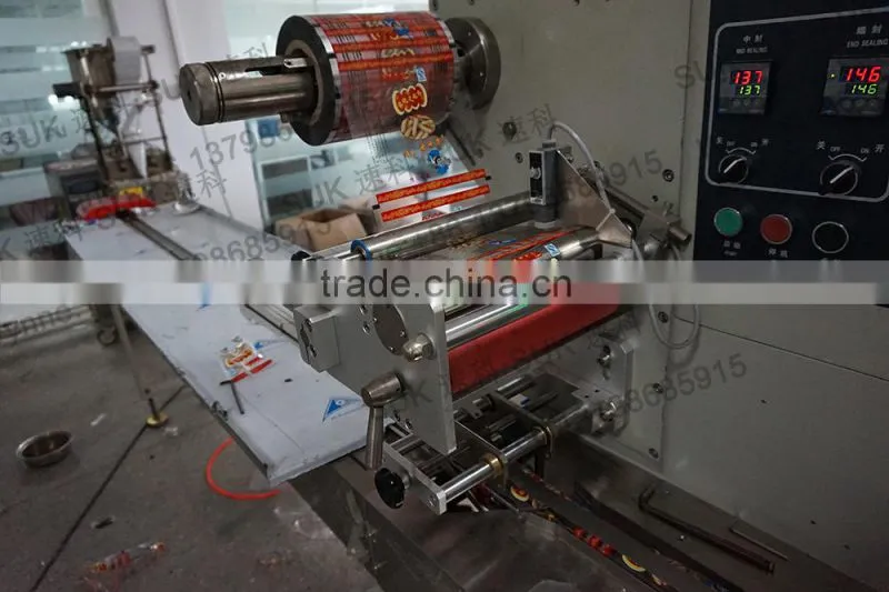 chocolate pillow flow pack machine
