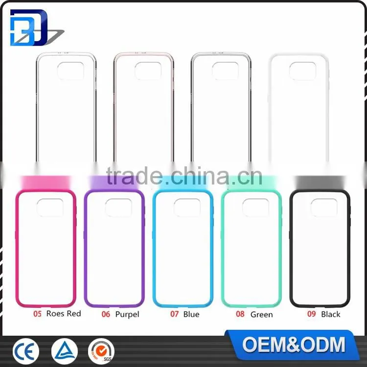 Hot! Acrylic TPU Ultra Thin Clear Transparent Plastic Cases Cover For Alcatel Fierce 4 Phone Accessories Mobile