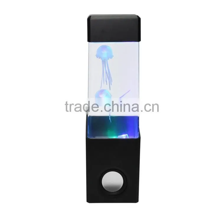 USB Input Mini Portable Speaker with Water dancing speaker,Jellyfish Lamp (F-1218J)