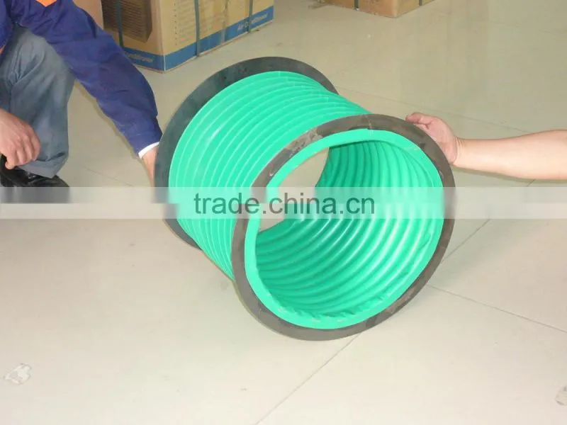 customized guide shield machine flexible accordion cover pvc guard shield
