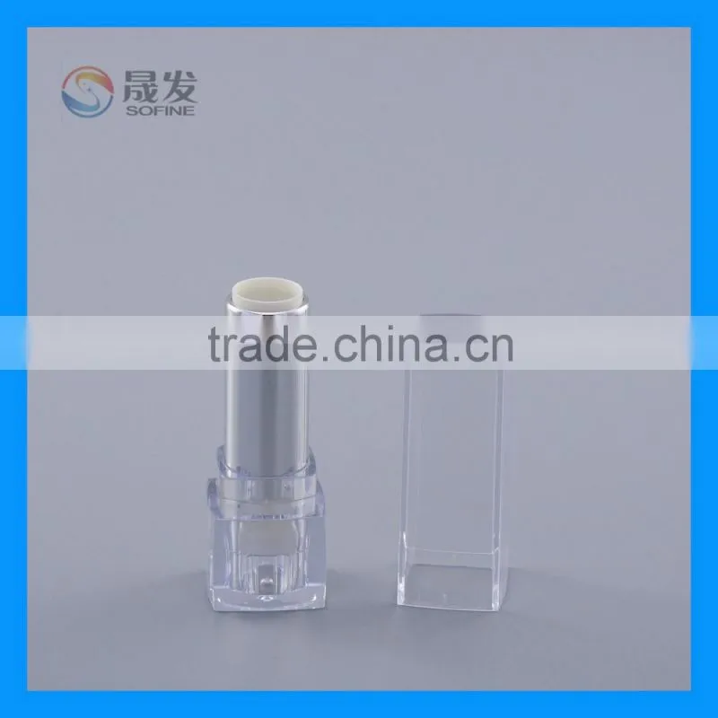 2016 diamond silver color mini make your own lipstick tube
