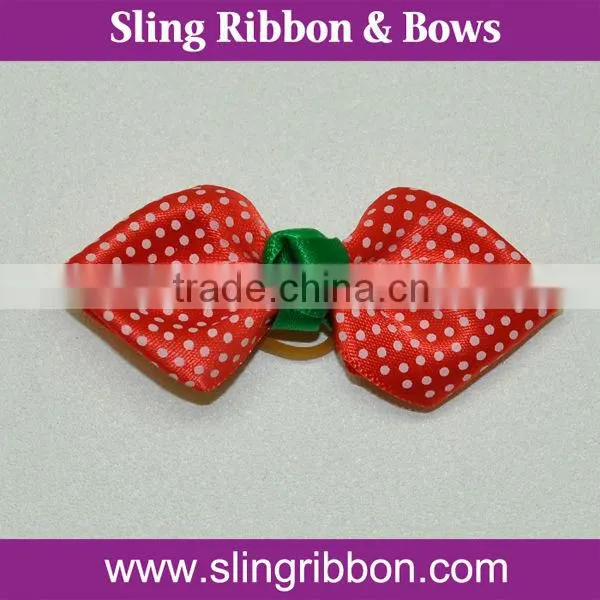 Hot Sale Now Handmade Ribbon Flowers Pet Ribbon Bows