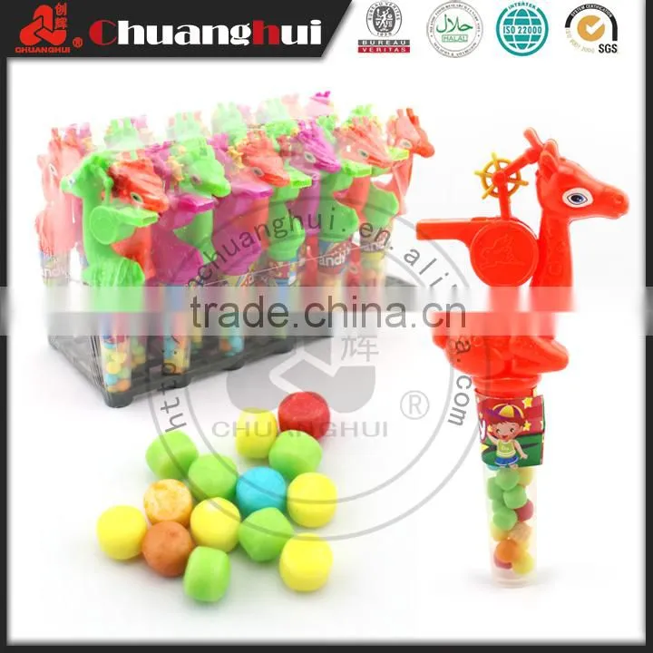 Plastic Swan Whistle Toy Candy in Trays