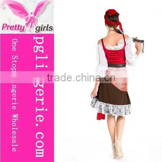 New Design Deluxe Royal Red Queen Costume Fancy Dress Costumes