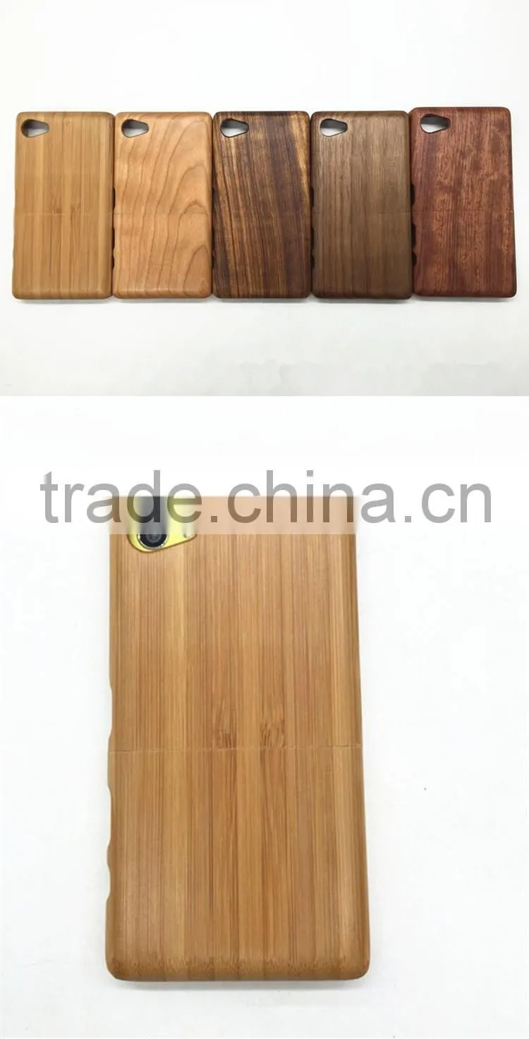 Wood Phone Case for Sony Xperia Z5 Case Back Cover for Sony Xperia c5