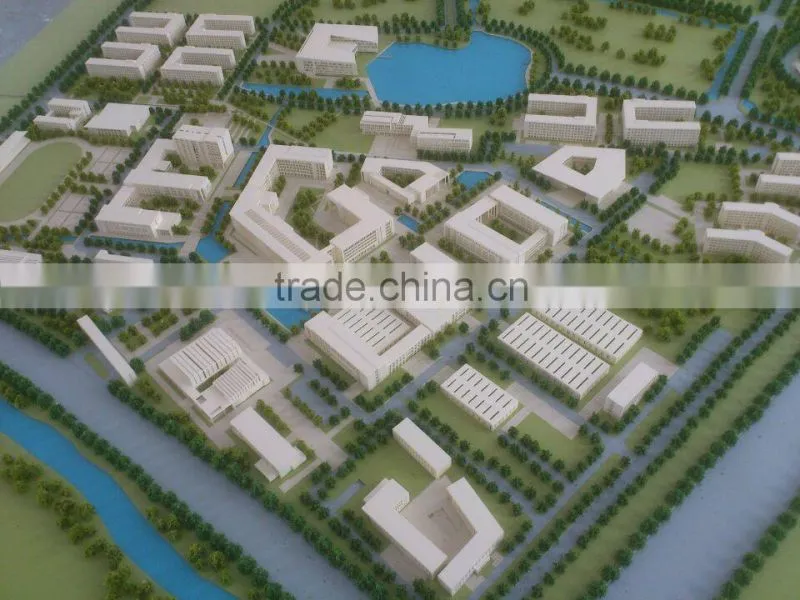 University Planning Project Building Model scale in 1/750 from China supplier