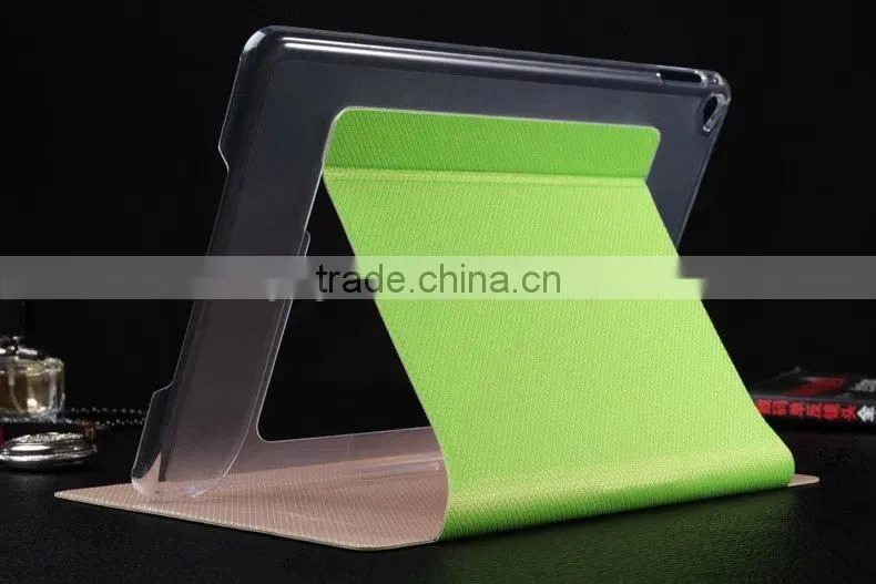 for Apple ipad 6 leather case, wholesale tablet case for Apple ipad 6,folio leather stand for Apple ipad 6/ari 2 flip cover