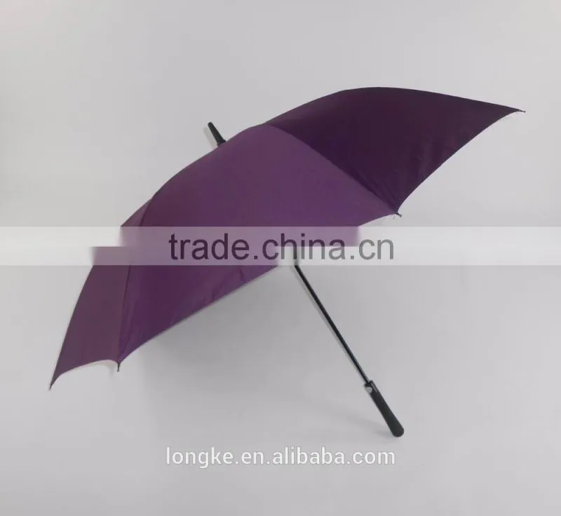 easy open purple color golf umbrella easy open