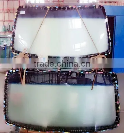Auto glass spare parts ,car rear windscreen glass