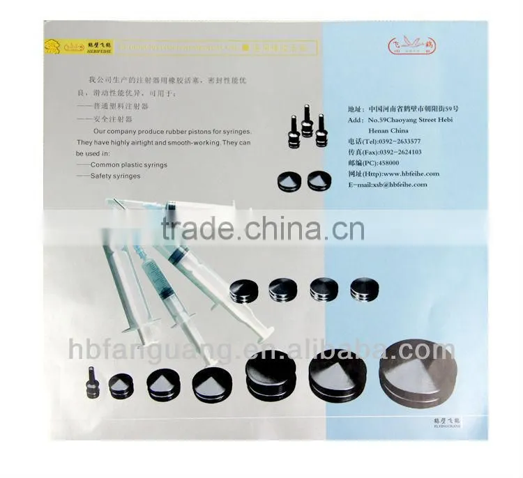 Medical disposable syringe with all standards cheap price