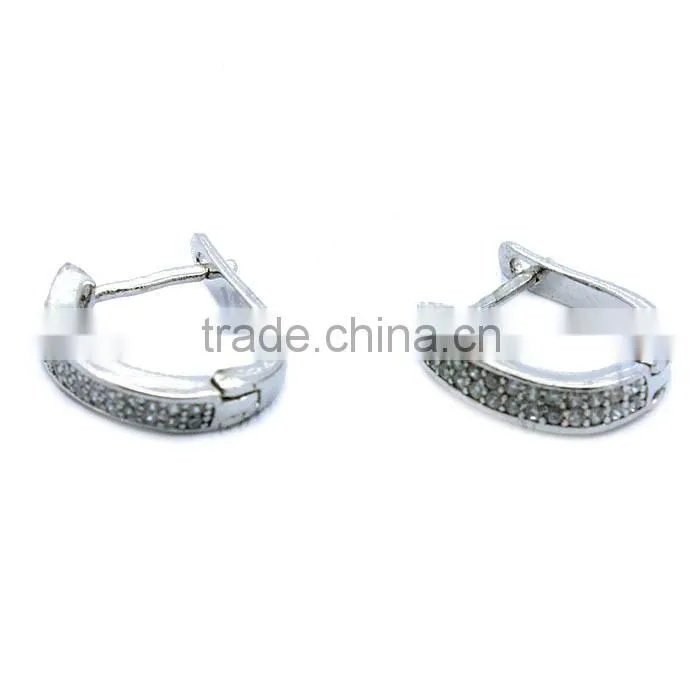 925 Silver Jewelry Set with CZ Stones, Micro Pave Setting, Wedding Jewelry Sets