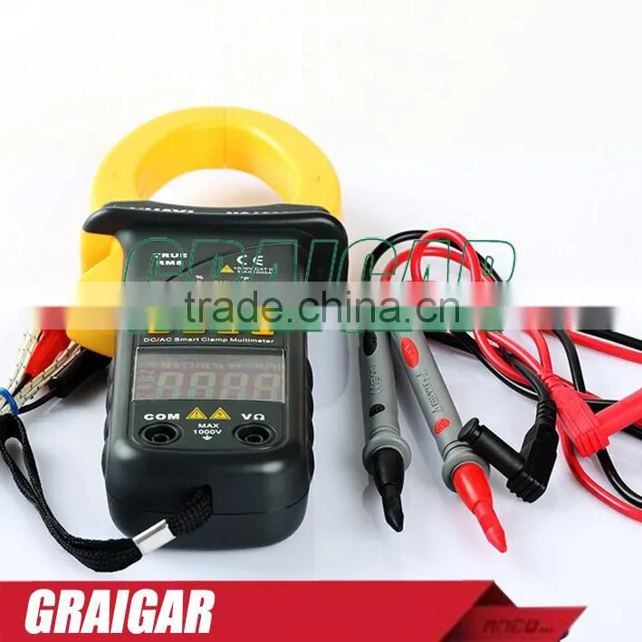 3 3/4 digits AC/DC Smart True RMS Digital Clamp Multimeter MS1000B