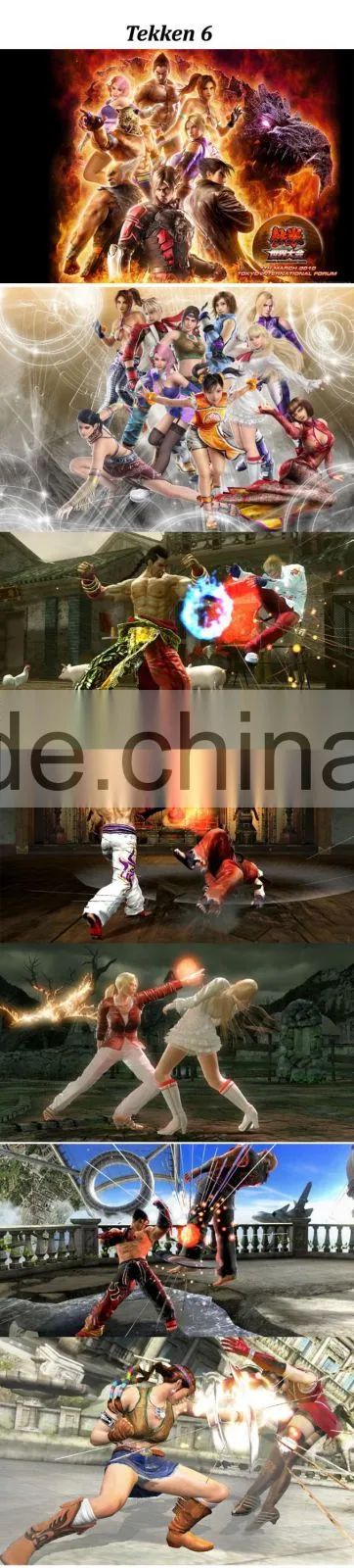 The tilt the arcade joystick USB no delay handles computer game Tekken Street Fighter The King of Fighters the rocker