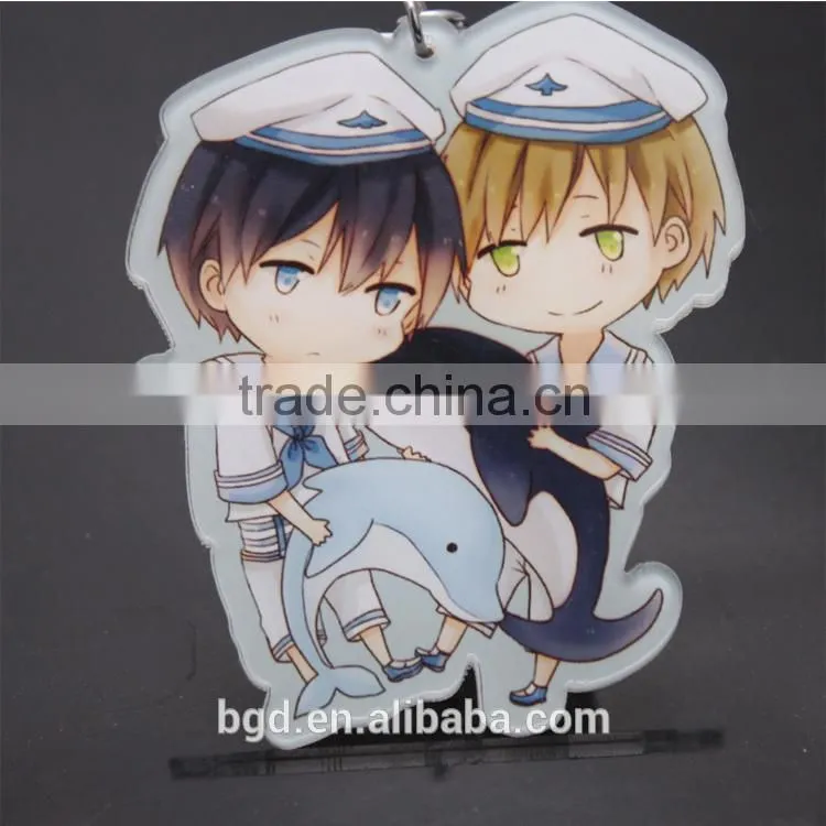 Acrylic keychain made in China