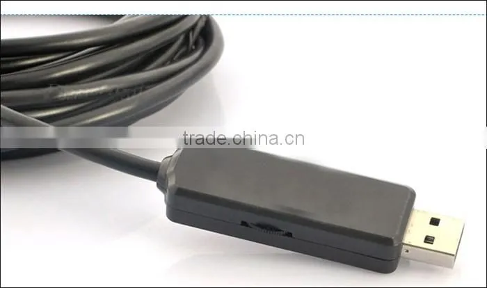 portable Mini 14mm Dia length 3m Borescope usb snake industrial endoscope Camera