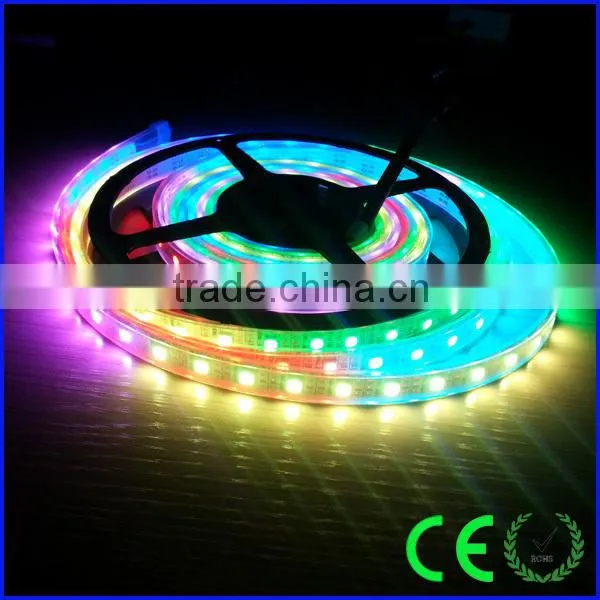 60ic/m 60leds/m digital waterproof flexible silicon glue led strip
