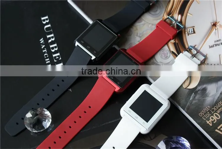 U8 Wrist Smart Watch Mobile Phone with Bluetooth 3 Color on Stock Wholesales Promotion Bracelets (U8)