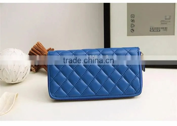 Custom Hot Sale Purse and Wallet China Leather Newest Women Wallet 2015