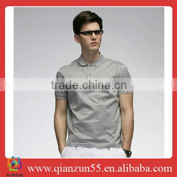 Top custom 2013 new design polo t-shirts 100% cotton short sleeve polo t-shirt for man