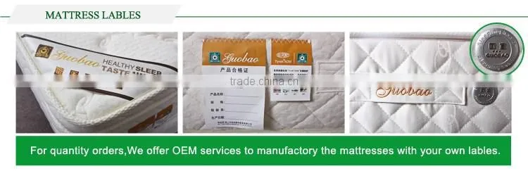 A2047 king size vacuum packed pocket spring bed mattress