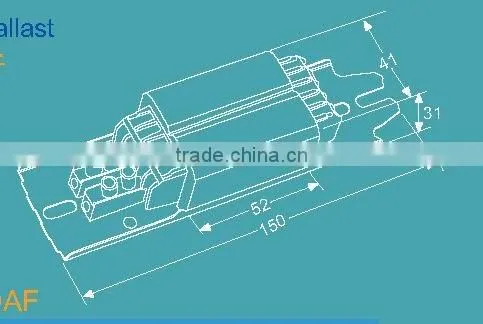 SDAF New Hua magnetic ballast in lighting