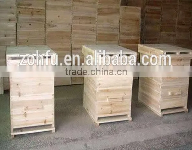 full set langstroth beehive include outer cover+inner cover+honey supper+deep hive body+bottom board and bee