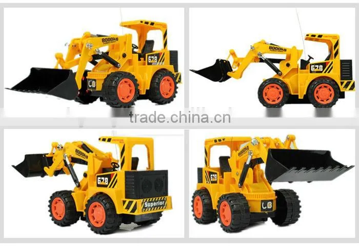 RC model bulldozer