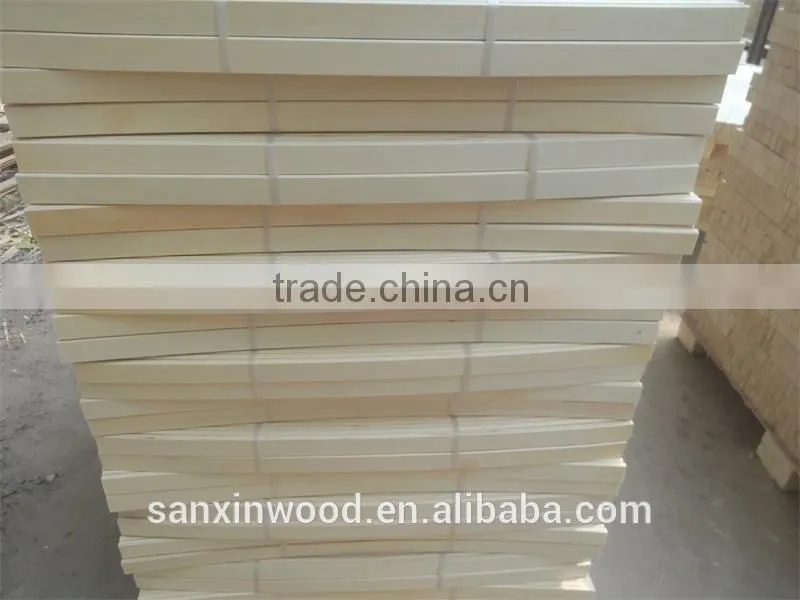 poplar core plywood slatted woods for bed usage poplar wood