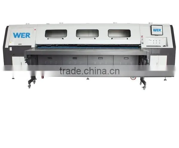 2016 hot selling WER FR2510 uv flatbed printer