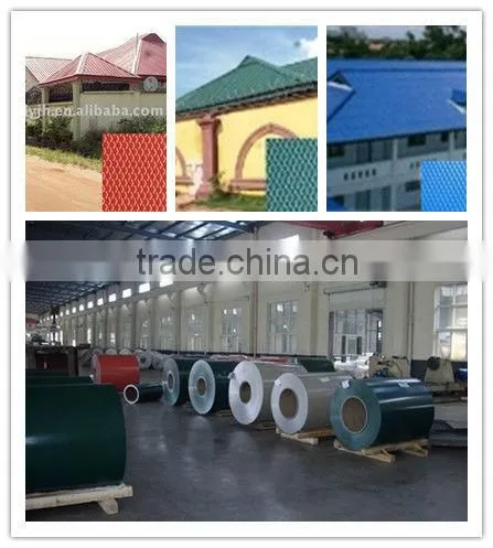 EMBOSSED COLOR COATED ALUMINUM COIL