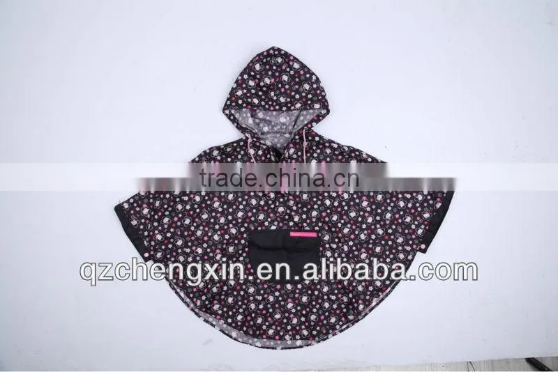 wholesale kids lovely raincoat