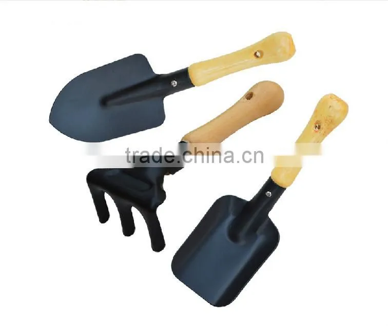mini used new 3pcs garden tool set