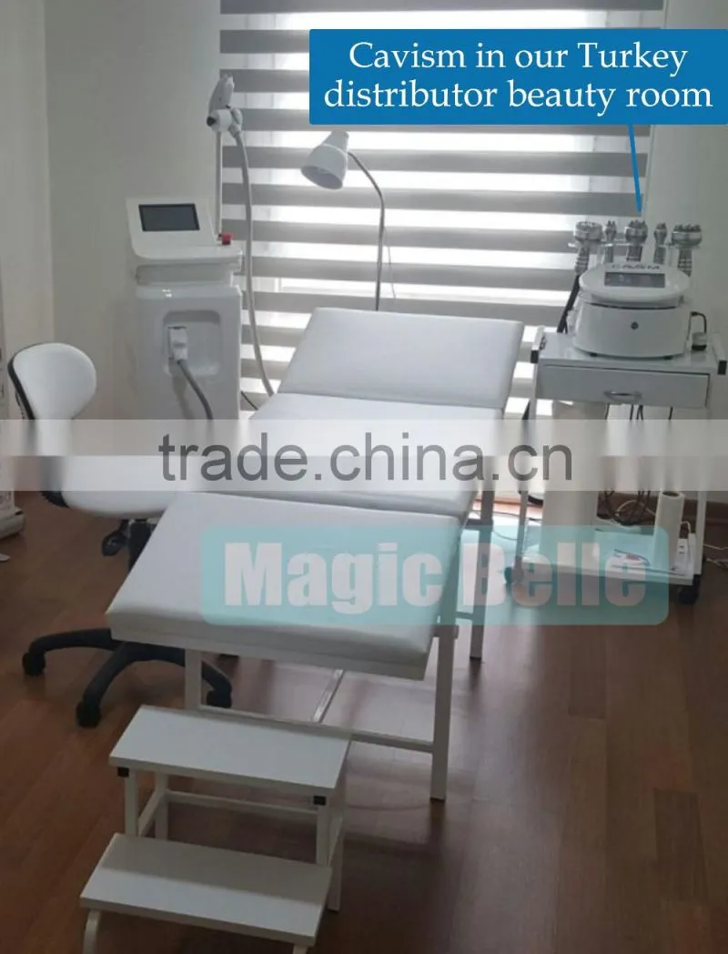 Anti-cellulite face slimming machine bio led ultrasound cavitation rf machine CE Certificated