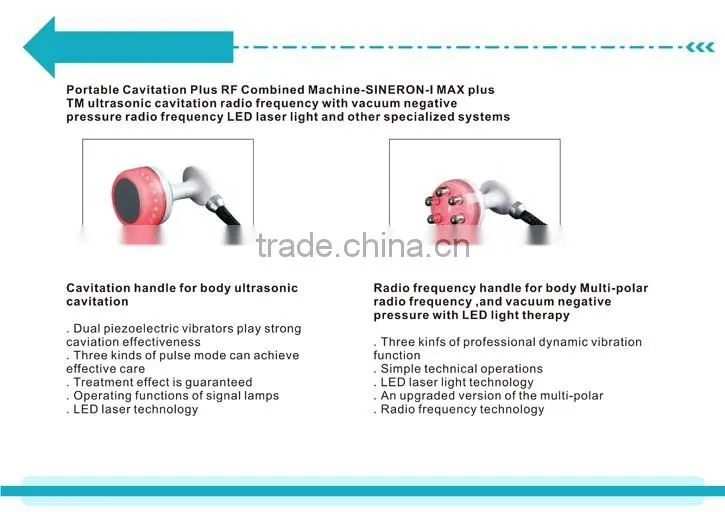 Portable vacuum cavitation RF system fat removal wrinkle removal body shaping beauty machine-V100 promotion price on sale!!!