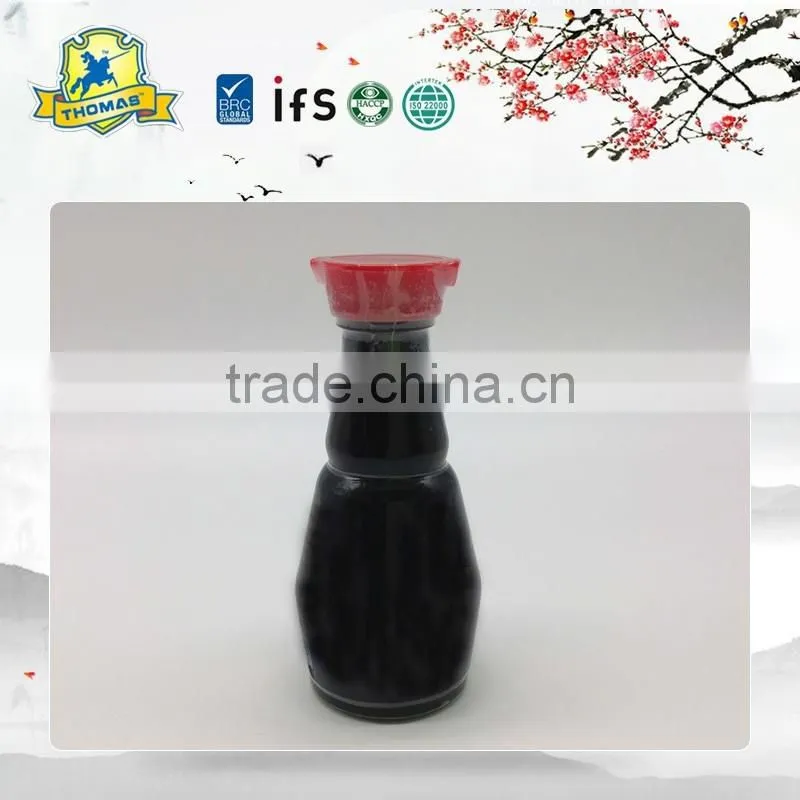 Chinese Gluten Original flavor Dark raw Soy Sauce