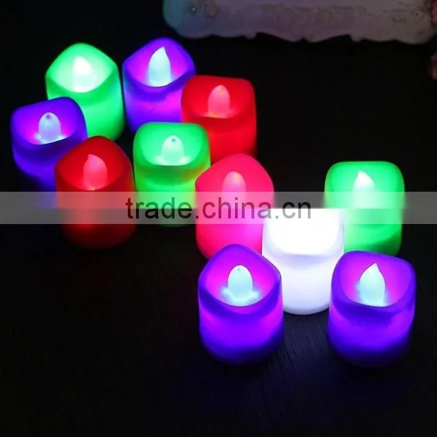 LPL059 cheap multi color led candles