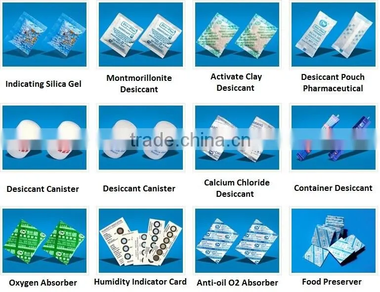 Anti-mold Desiccant, Printed with 8 Languages, DMF-free, Ideal for Leather/Textile Product