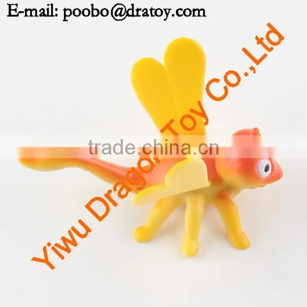 Funny kinds of kids plastic cartoon toy insect set series