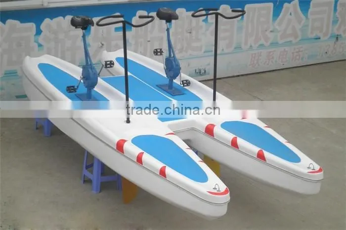 Double seat 2 person FRP bike water