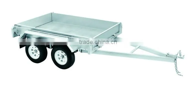 2015 2480x1280mm box tandem trailer