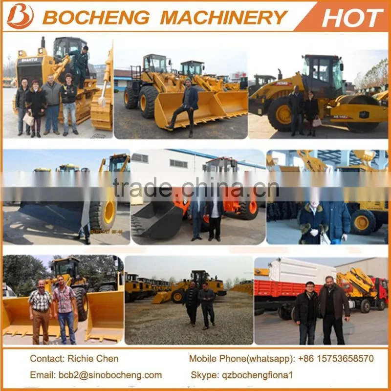 China WECAN 650KG Skid Steer Loader with 100HP Engine