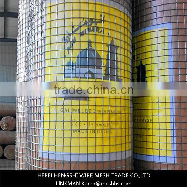 Iron welded wire mesh