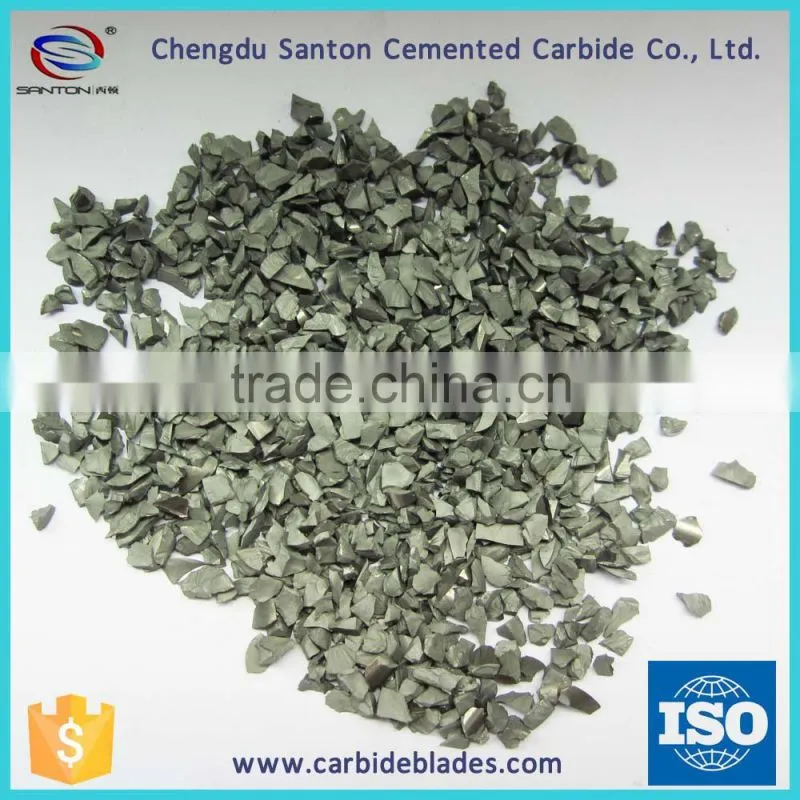 K10 K20 YG6X YG6 C1cemented carbide brazed tips for machining cast iron