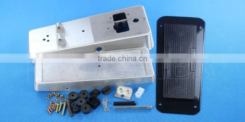 Aluminum pedal enclosure