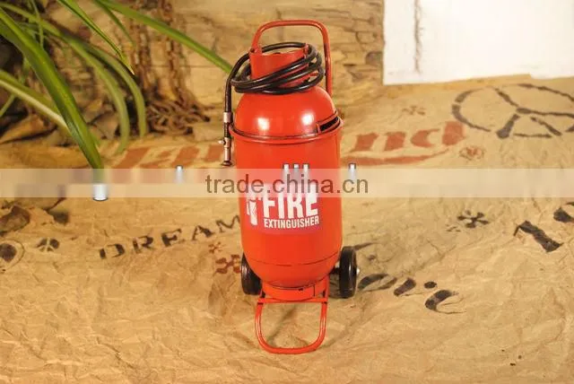 Metal fire extinguisher model with paint