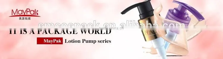 New design transparent dispenser pump empty bottle