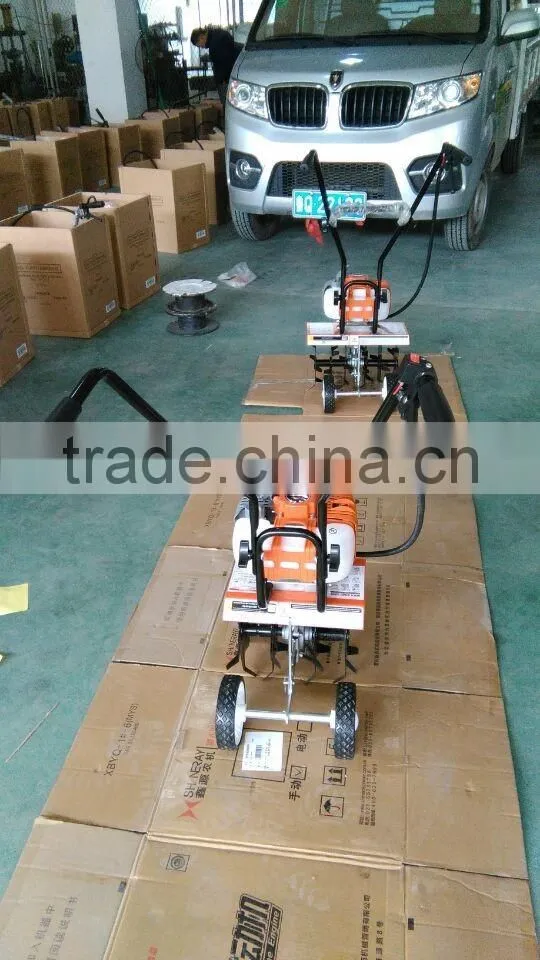 2-stroke engine cultivator 49cc engine machine