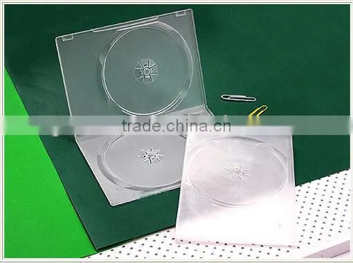 5.2mm pp box single/double cd/dvd case